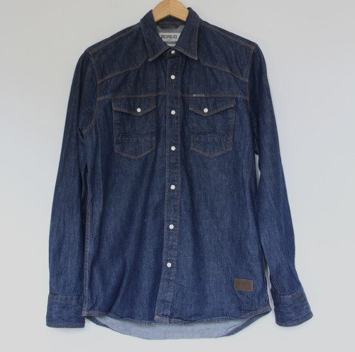 883 police denim bronco - police,