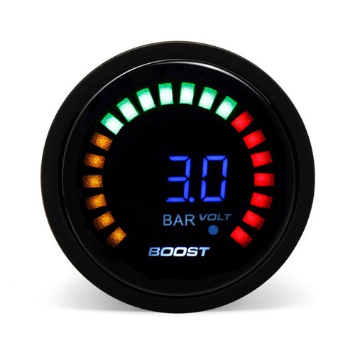 Manometro turbo boost 52mm - boost, 2''