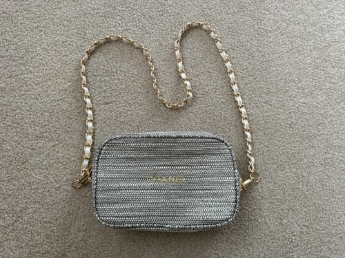 Chanel cosmetic makeup bag - chanel,