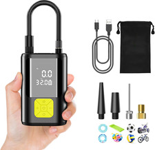 150PSI Mini Pompa Ad Aria Elettrica Con Batteria Da 6000 Mah, Compressore D'Aria