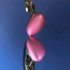 Specchietti Retrovisore Fiat 500 2007/2025  Con Calotta Fucsia-rosa Opaco