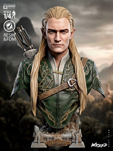 Legolas scale portrait - 1/4,