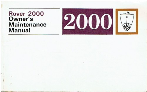 Rover 2000 - sc, tc