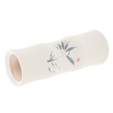 Vaso Ceramica Bianco Porta