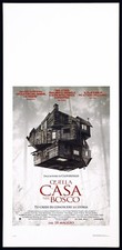 LOCANDINA ORIGINALE QUELLA CASA NEL BOSCO The Cabin in the Woods Drew Goddard