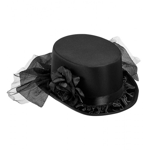 Cappello cilindro con - cappello, rosa