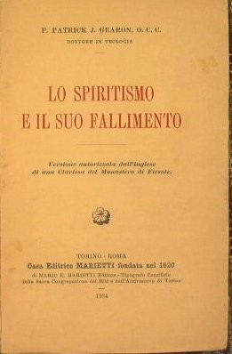 Spiritismo il suo - e,