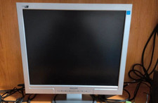 Monitor Philips LCD, 170S, 1280x1024, HD, 75 Hz, Funzionante vedi Descrizione