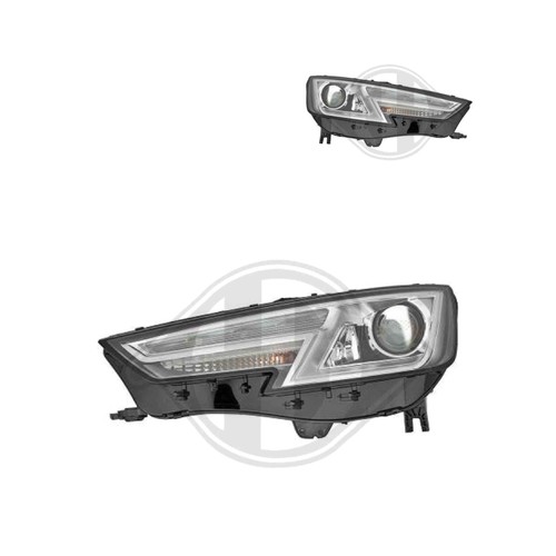 Xenon led fari sinistro - led,