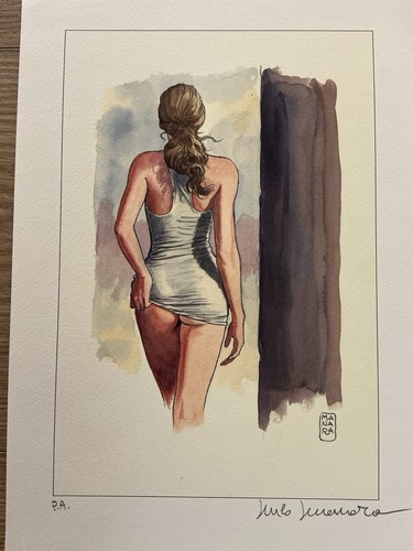 Milo manara stampa firmata - •milo,
