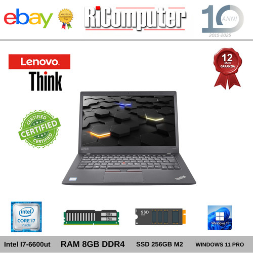Lenovo thinkpad t460s - thinkpad, 14"