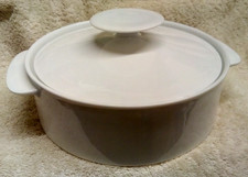 THOMAS GERMANY PIATTO DA PORTATA / PIATTO DA PORTATA IN PORCELLANA BIANCA MODERNISTA