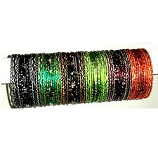 72 Bracciale Indiano Rigido Ø6 , 5cm Bollywood Gioiello Hennè Matrimonio