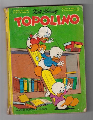 Topolino 671 con - topolino, gadget