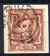 SPAIN Yv# 166 on fragment