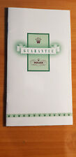 Rolex vintage garanzia inglese
