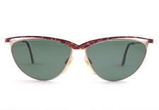 occhiali da sole Parah vintage donna modello PH17 colore oro/marrone tartarugato