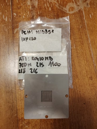 Stencil per reballing cpu - stencil,