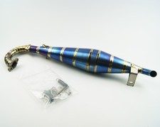 Tubo di scarico in titanio