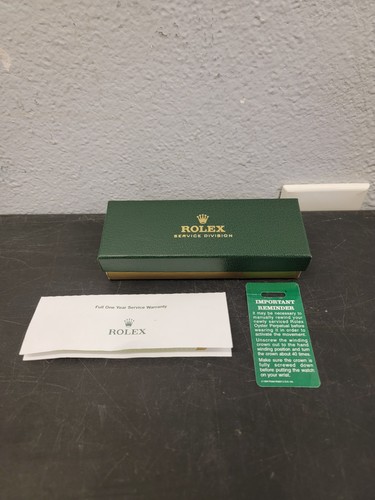 Rolex service division - service, con