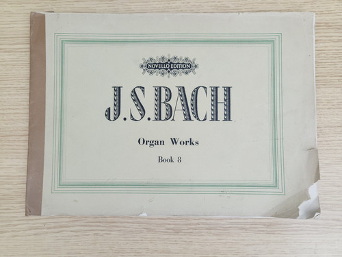 Bach organ works book - j,