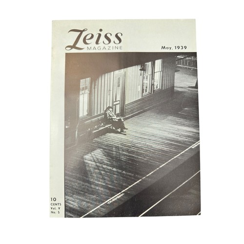 Rivista zeiss vintage maggio - vintage,