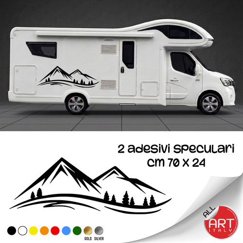 Adesivi roulotte caravan - adesivi,