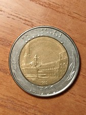 500 Lire Bimetallica del 1985 