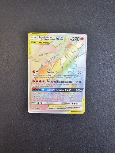 Carte pokémon reshiram - carte,