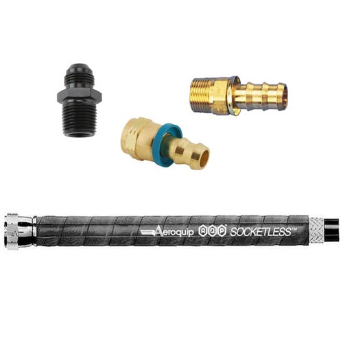 Air compressor line kit - air, for