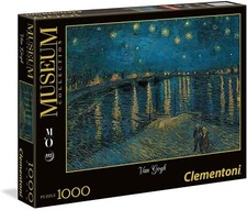 Clementoni Puzzle 1000 MUSEUM Collection Van Gogh Puzzle 69x50 cm Nuovo NEW