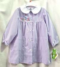 Grembiule Asilo Lilla 2 Anni Siggi 92 cm tg.45 Quadretti 1816831 Farfallina Diec