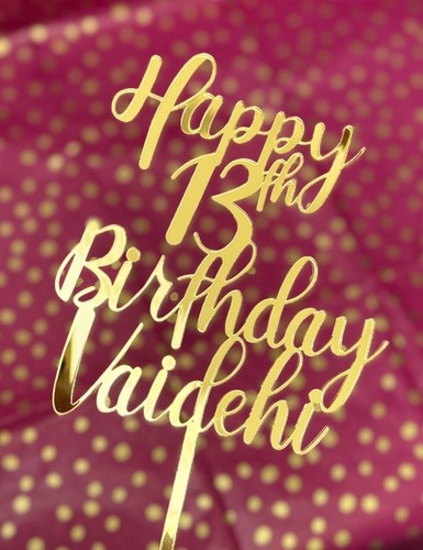 Cake topper personalizzato - topper,