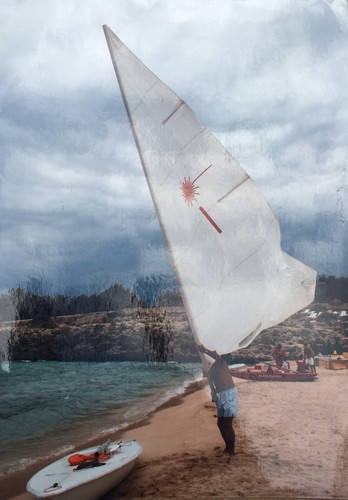 Barca vela laser standard - a,