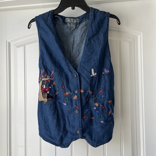 Gilet denim vintage anni - , 90