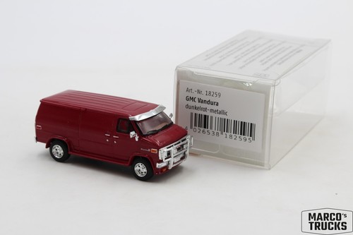 Brekina gmc vandura rosso - brekina, in