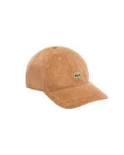 LACOSTE - Berretto marrone con