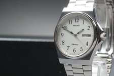 Orologio Uomo Vintage 1991 N MINT Seiko Chronos 5H23-7D20 Day/Date Quartz...