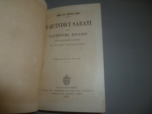 Quindici sabati del - i,