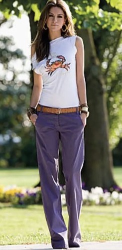 Denny rose maglia canotta - rose,