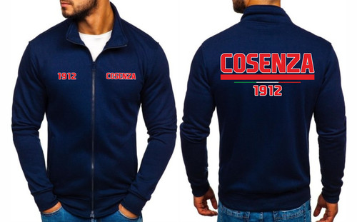 Felpa zip cosenza ultras - felpa,