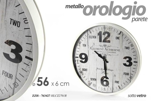 Orologio parete metallo - parete,