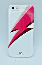 WHITE DIAMONDS telefono fulmine 5 5S custodia elementi Swarovski. PC259