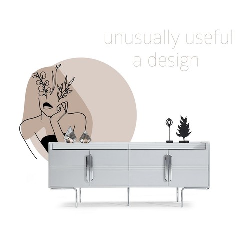 Credenza bianca lusso - , da