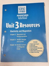 Prentice Hall Science Explorer Grade 7 Unit 3 Resources Electricity & Magnetism