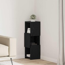 Mobile angolare Rovere Nero