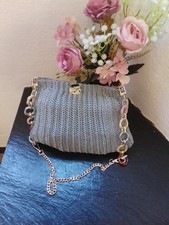 Borsa cordino grigio - borsa,