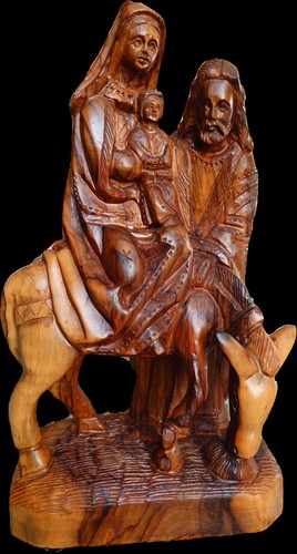 Scultura fuga egitto - scultura,