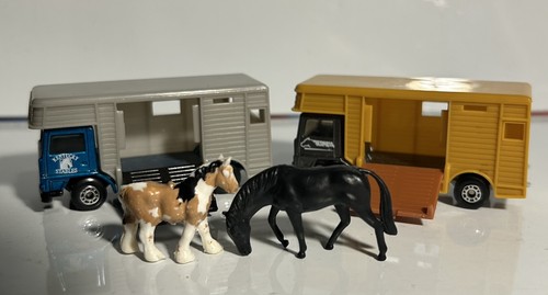Camion box cavalli matchbox - camion,