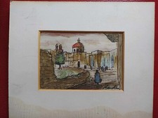 Acquerello orientalista fine 800 Vendita No Profit